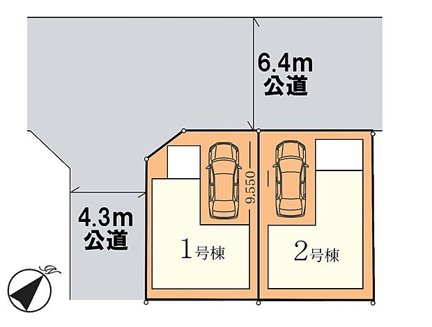 【区画図】