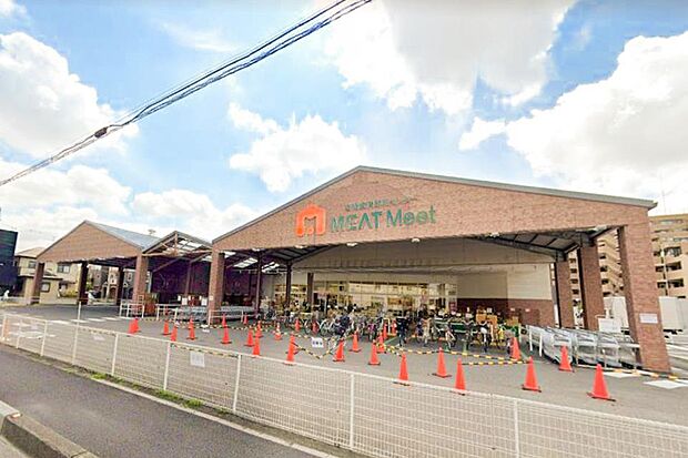 スーパー 400m MEATMeet食肉卸売センター SHIRAHATA