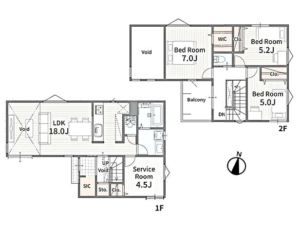 3LDK+S 土地面積92.92m2 建物面積96.25m2