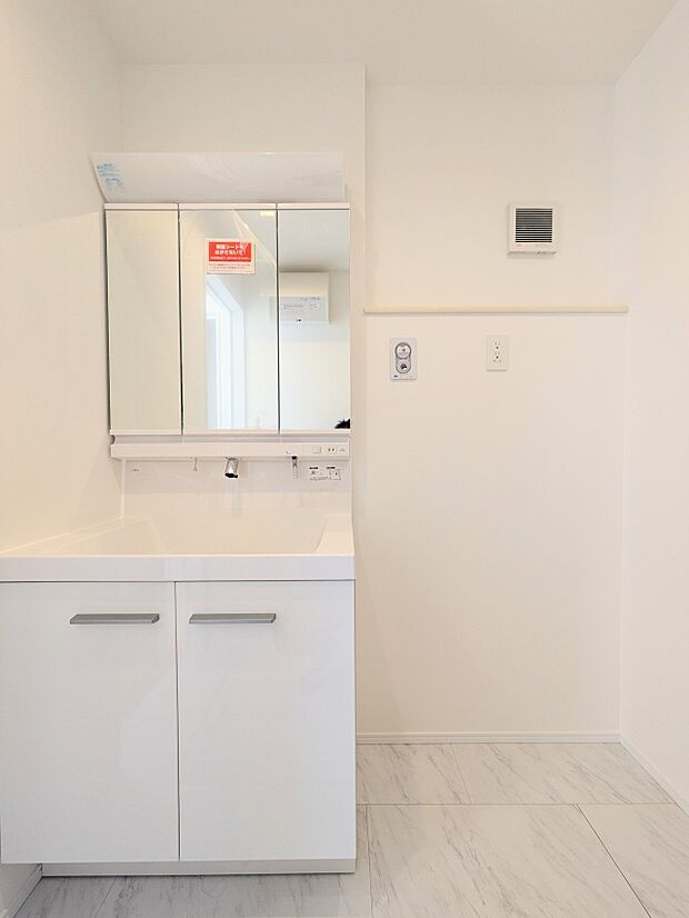■ランドリースペースは広さもたっぷり。