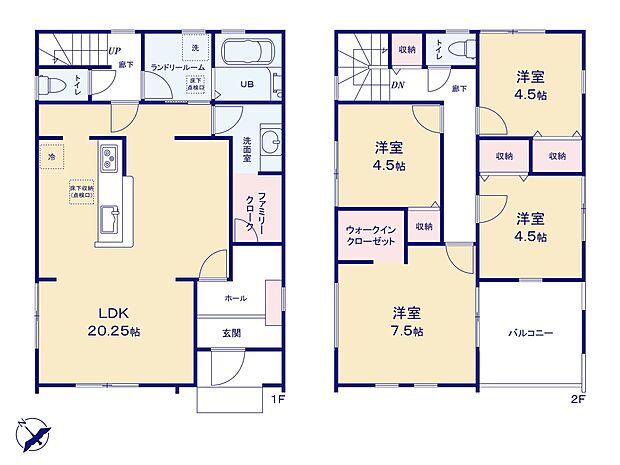 【間取り図面】4LDK 109.43m2