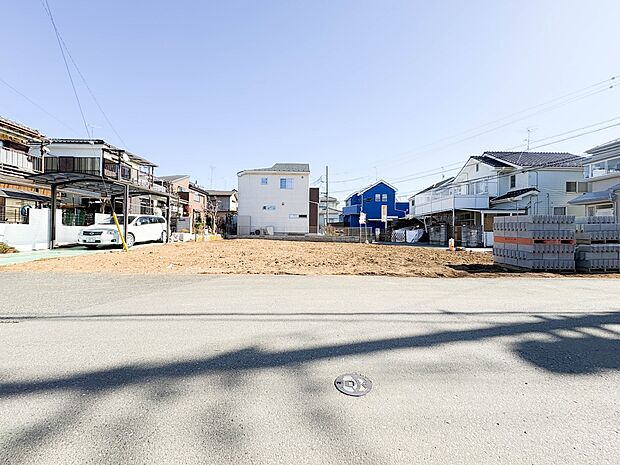 【現地土地写真】人生でいちばん大きなお買い物ですので、ゆっくりご見学ください。
