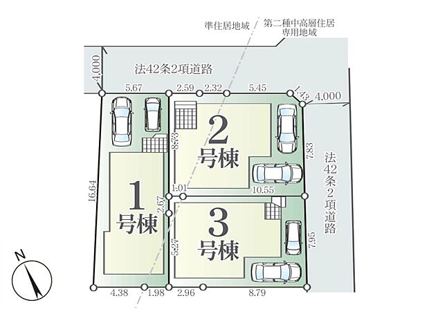 区画図