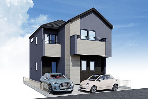 【完成イメージ図】モデル棟で仕様設備をご確認いただけます！