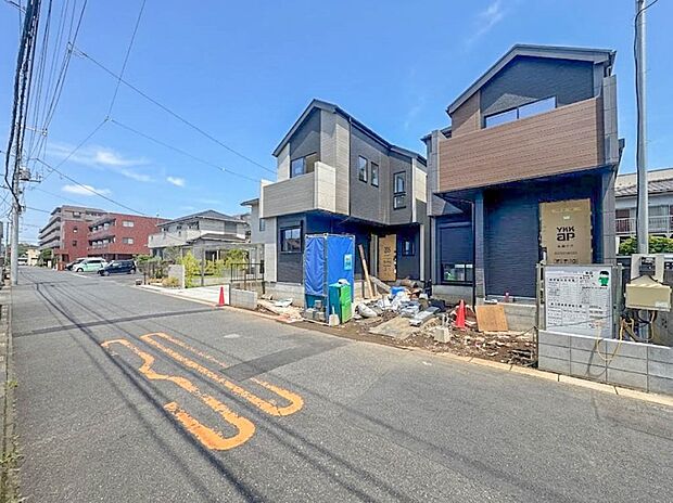 【前面道路6M】車の通行が少ないので、静かな住環境を維持することができます。