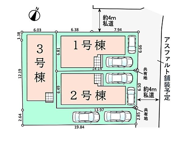 【区画図】是非とも現地をご確認ください。