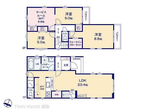 2号棟 図面と異なる場合は現況を優先