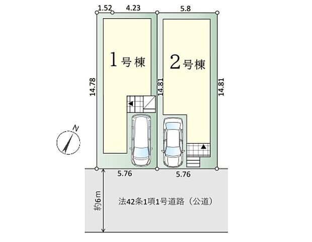 【区画図】