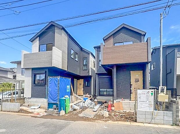 【外観】モデル棟のご案内も可能です。ぜひ、現地と近隣の施工例を御見学ください。