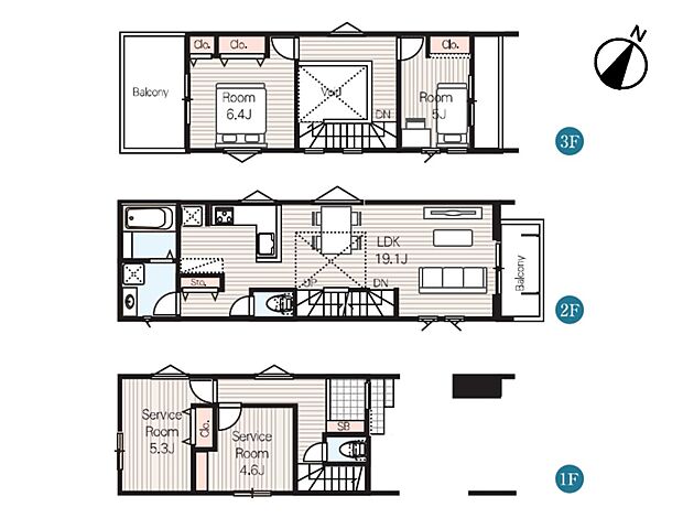 1号棟【間取り図】