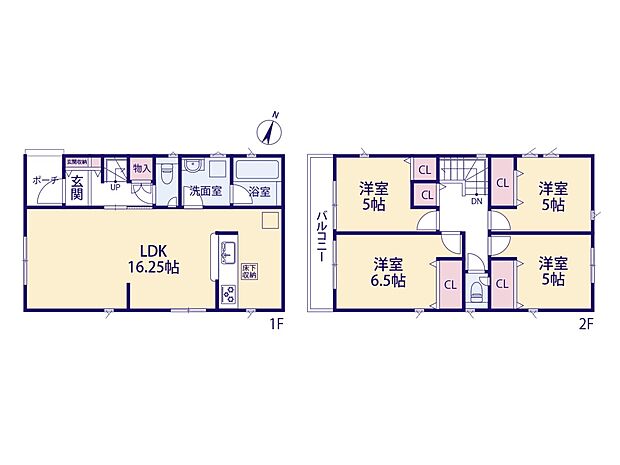 1号棟【間取り図】