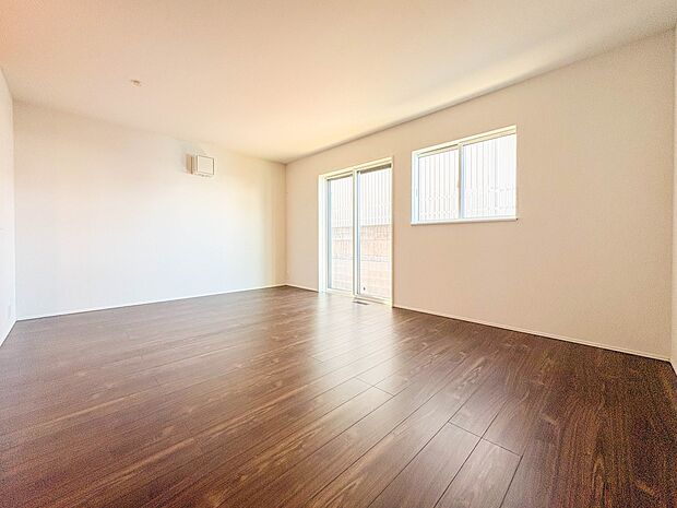 3号棟【LDK16.25帖】明るく開放的な空間が広がるLDK。