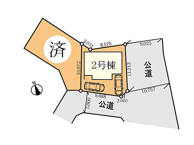 【区画図】是非とも現地をご確認ください。