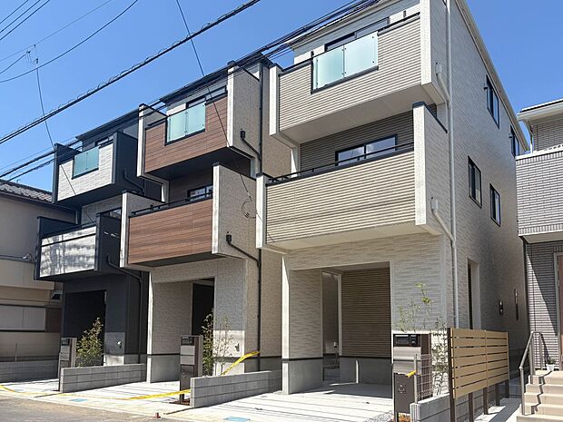 【外観】陽当りや通風性など各所に施された工夫で住みやすさを実現。部屋の大きさや周辺環境・街並など、資料には掲載していない情報が現地にはたくさんございます。是非ご確認下さい。
