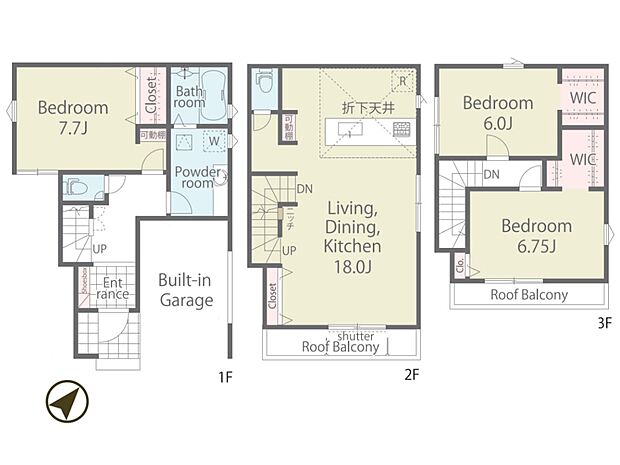 【2号棟間取り図】