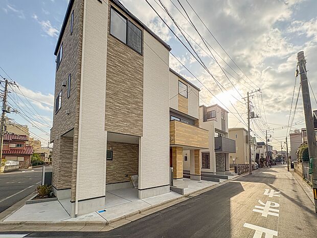 3号棟【外観】ここから始まる「日常」はご家族にとってかけがえのない時間となります。。
