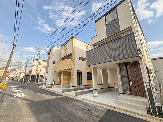 1号棟【外観】周辺環境・街並など、資料には掲載していない情報が現地にはたくさんございます。是非現地をご確認下さい。