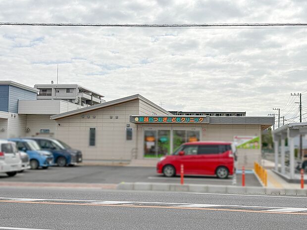 病院 800m 新越谷つむぎこどもクリニック