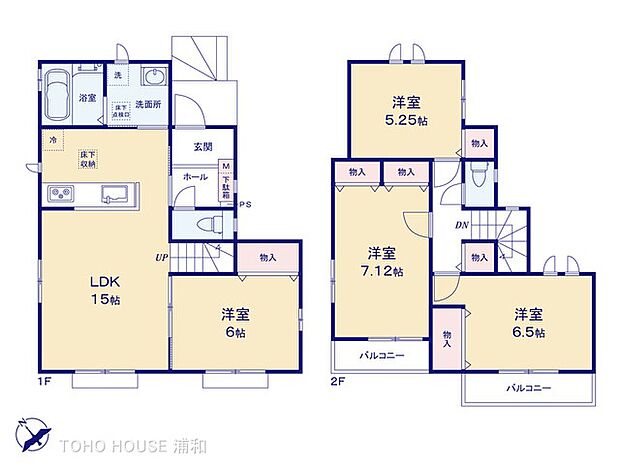 F号棟 図面と異なる場合は現況を優先