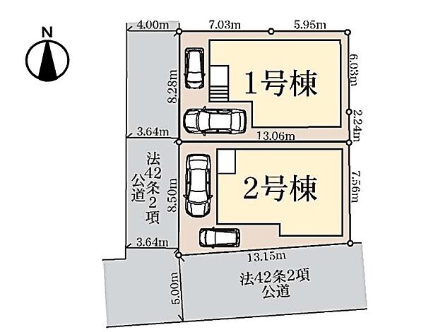 【区画図】是非とも現地をご確認ください。