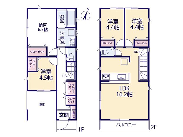 【間取図】是非とも現地をご確認ください。