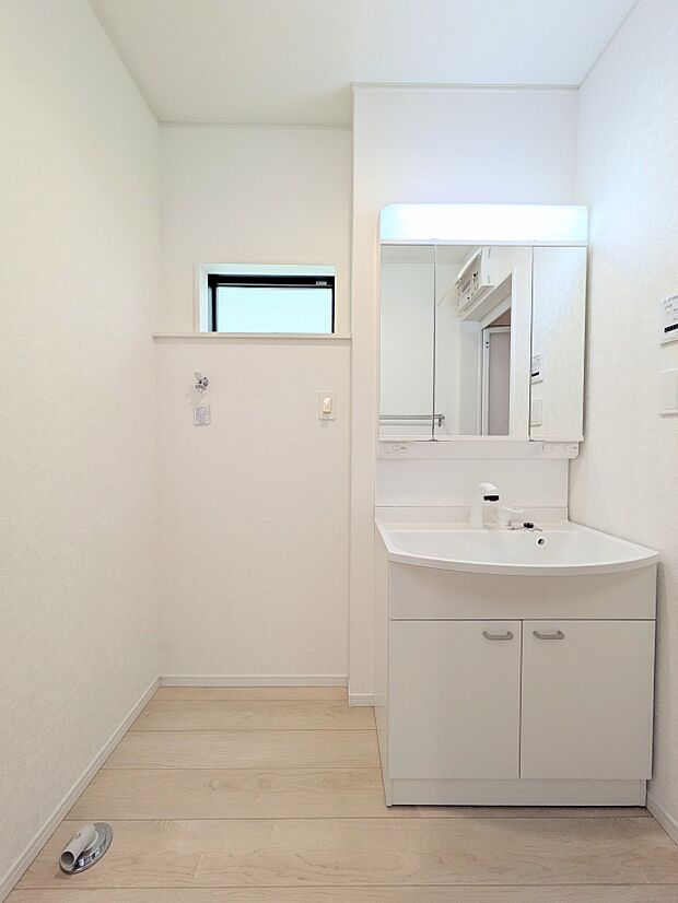 ランドリースペースは広さもたっぷり。