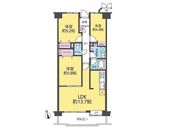 間取り：311002423554