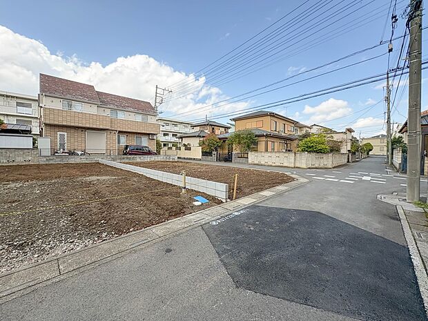 【現地土地写真】ここから始まる「日常」はご家族にとってかけがえのない時間となります。少しでも豊かに、快適に。