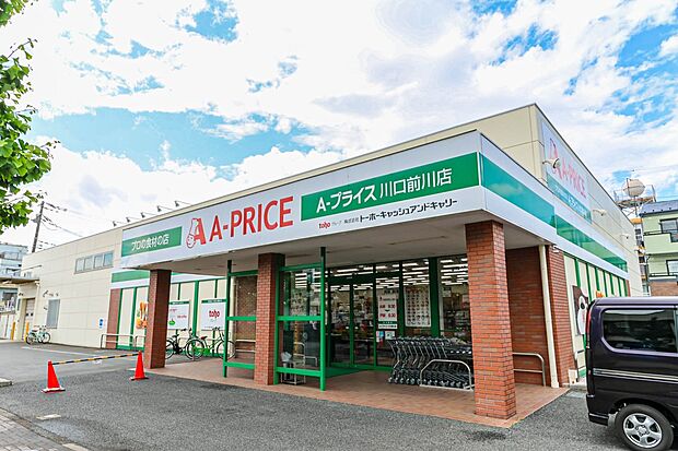 その他環境写真 80m Aプライス川口前川店
