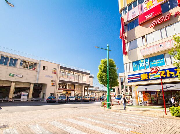 駅 1120m 蕨駅