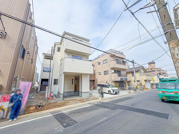 1号棟【前面道路】家の良し悪しだけでなく周辺環境も重要なポイント。