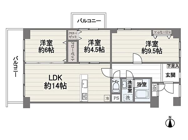 間取り：311002392836
