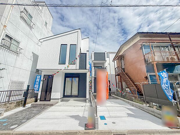 【外観】陽当りや通風性など各所に施された工夫で住みやすさを実現。部屋の大きさや周辺環境・街並など、資料には掲載していない情報が現地にはたくさんございます。是非ご確認下さい。