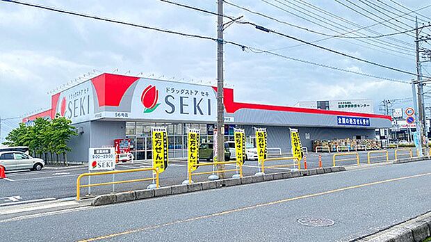 ドラッグストア 1190m ドラッグストアセキ伊奈栄店