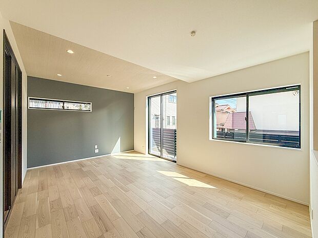 1号棟【LDK18帖】子供の様子を見ながら料理ができるので安心です。