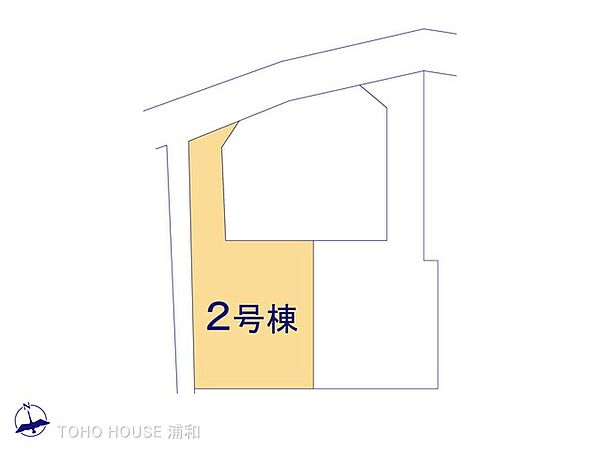 2号棟【区画図】　図面と異なる場合は現況を優先