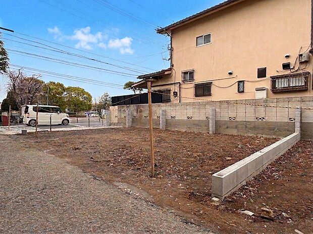 【現地土地写真】是非現地ご確認下さい。※青空はイメージです。