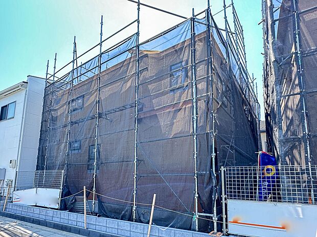 2号棟【外観】※CG加工により晴天にしています。家の良し悪しだけでなく周辺環境も重要なポイント。