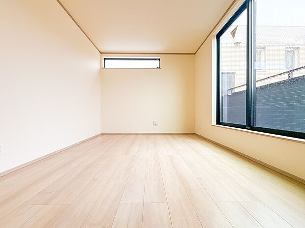 E棟【寝室6帖】充実した生活は伸びやかな居室空間から始まります。快適に・伸びやかに。心の潤いを求める方々へ。