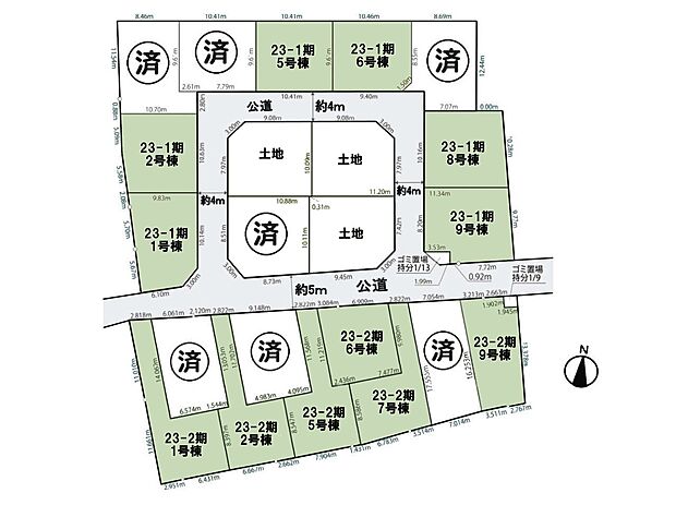 【区画図】是非とも現地をご確認ください。