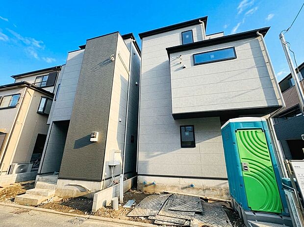 【外観】モデル棟のご案内も可能です。ぜひ、現地と近隣の施工例を御見学ください。