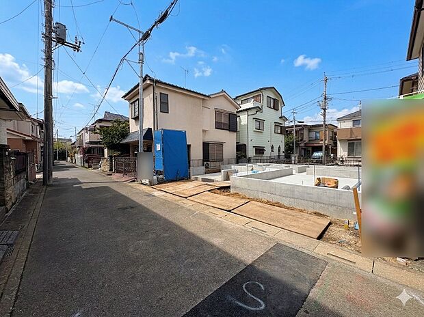 【前面道路】車の通行が少ないので、静かな住環境を維持することができます。