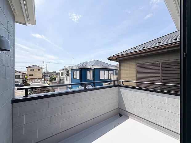 1号棟【セカンドバルコニー】眺望や窓からの景色が良いと、家で過ごす時間も快適です。