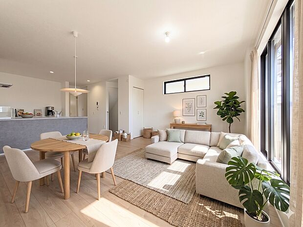 【Living-dining-リビングダイニング】流行に左右されず、将来にわたって価値が継続する「上質」な佇まい。
