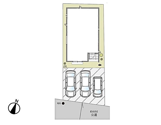 前面道路 約8.0M公道