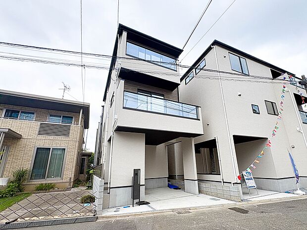 1号棟【外観】家の良し悪しだけでなく周辺環境も重要なポイント。