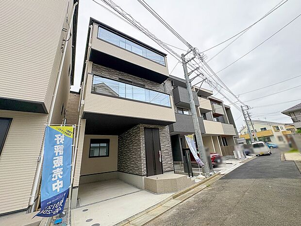 2号棟【前面道路】家の良し悪しだけでなく周辺環境も重要なポイント。