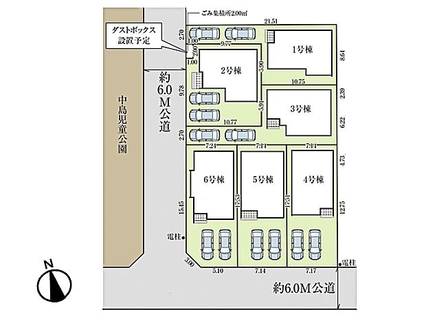 【区画図】是非とも現地をご確認ください。