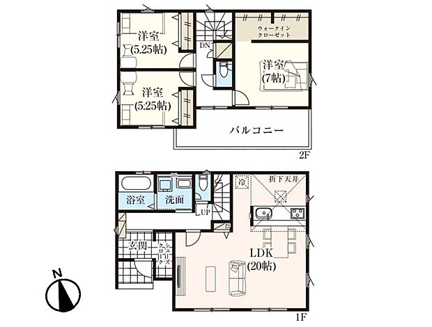 【間取図】是非とも現地をご確認ください。