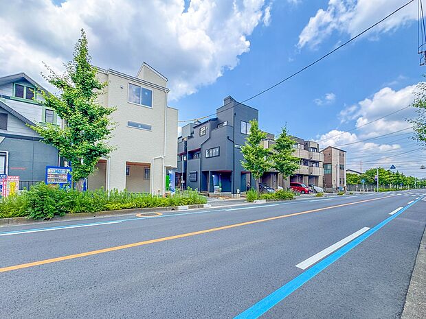 【前面道路16Ｍ】家の良し悪しだけでなく周辺環境も重要なポイント。